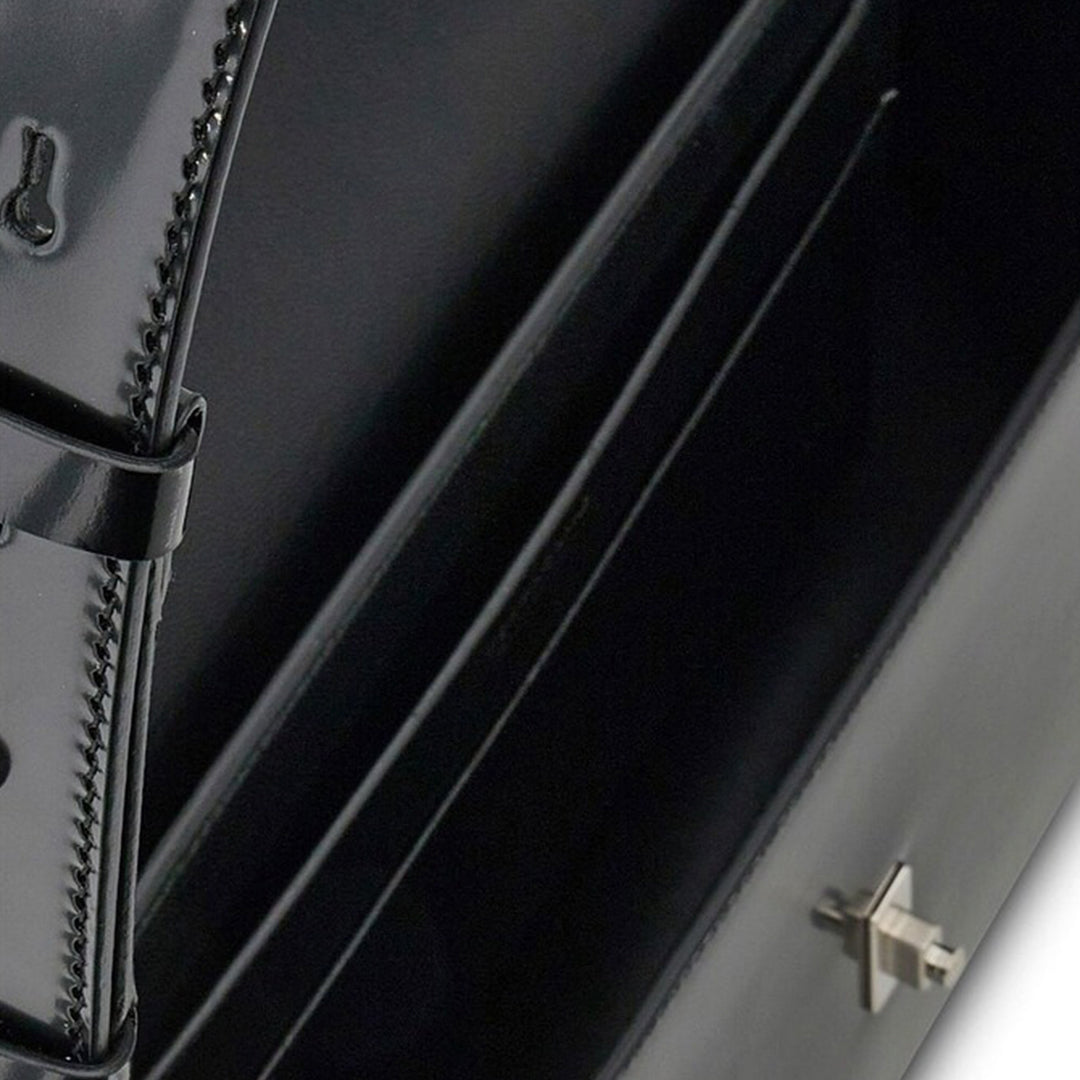 Bolso Gancini Negro S.F.