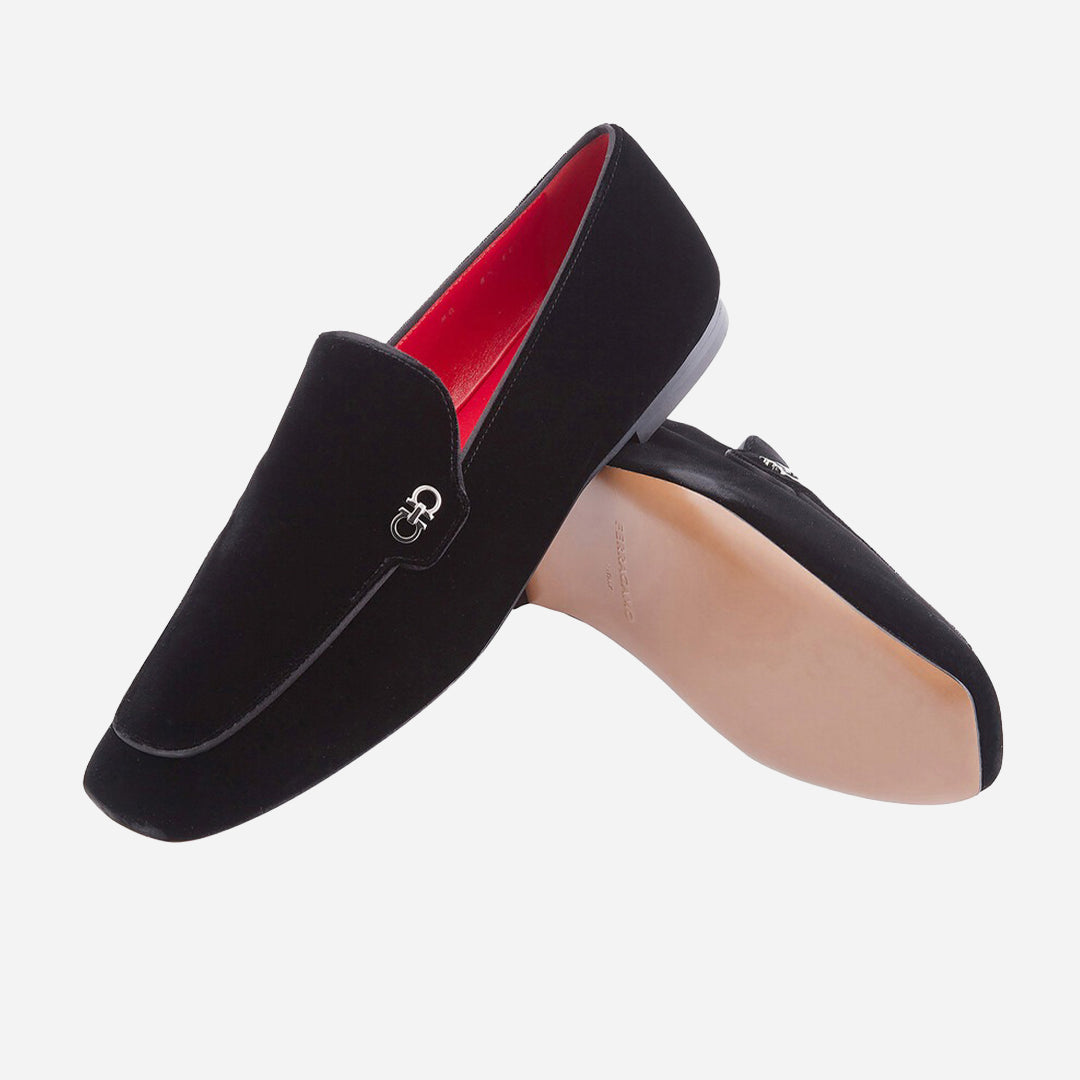 Zapato Mocasines Frame Negro S.F.