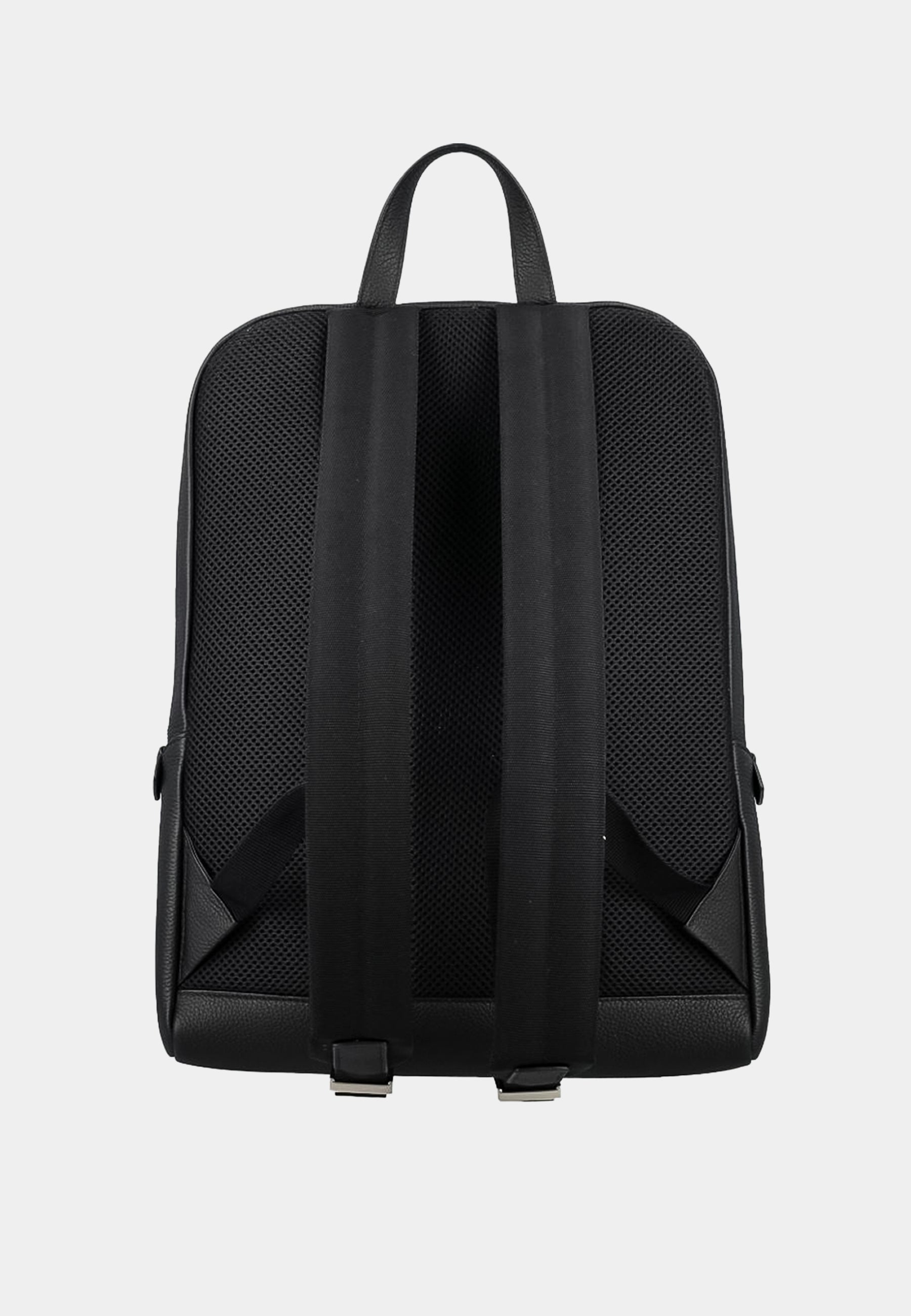 Backpack Negro Cuero + Fabric T-Unic