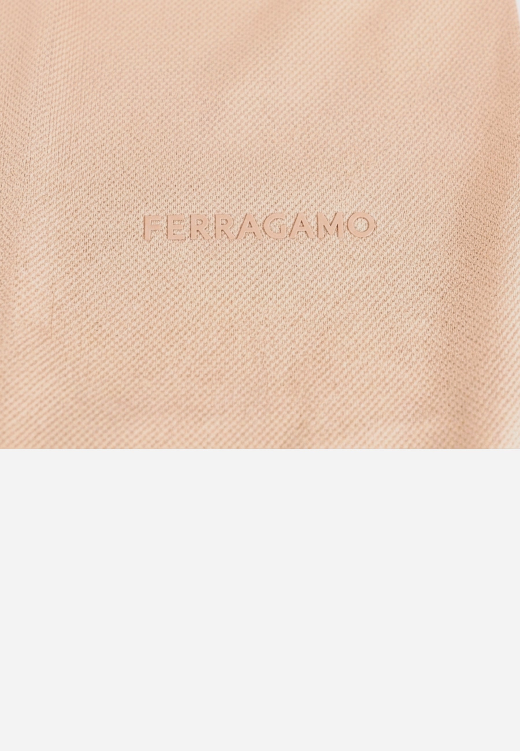 Camiseta Polo de Piqué Beige S.F.