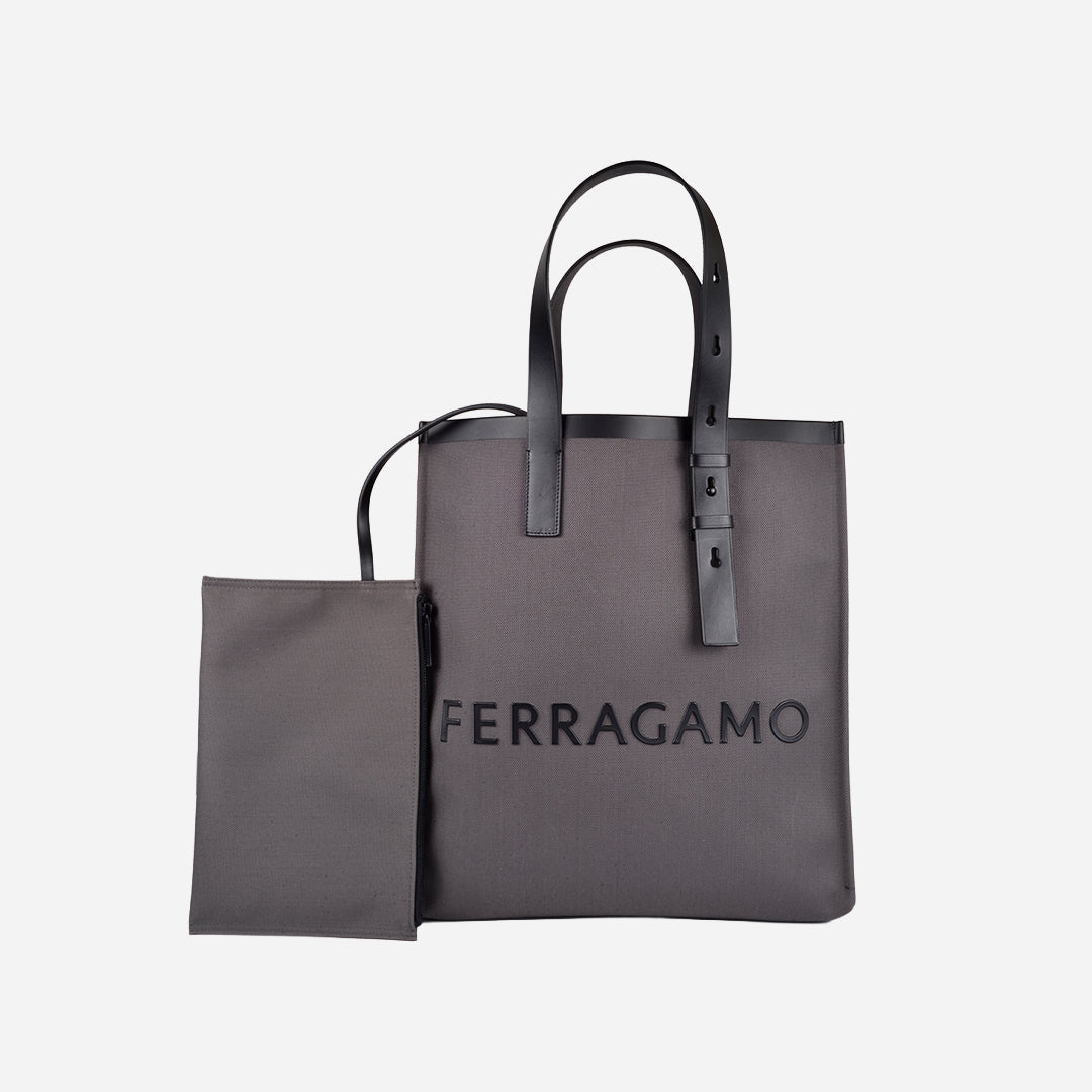 Tote Bag Gris Logo S.F.