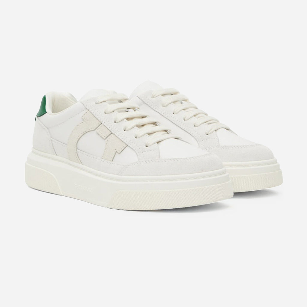 Tenis Cassina Gancini Blanco/Verde S.F.