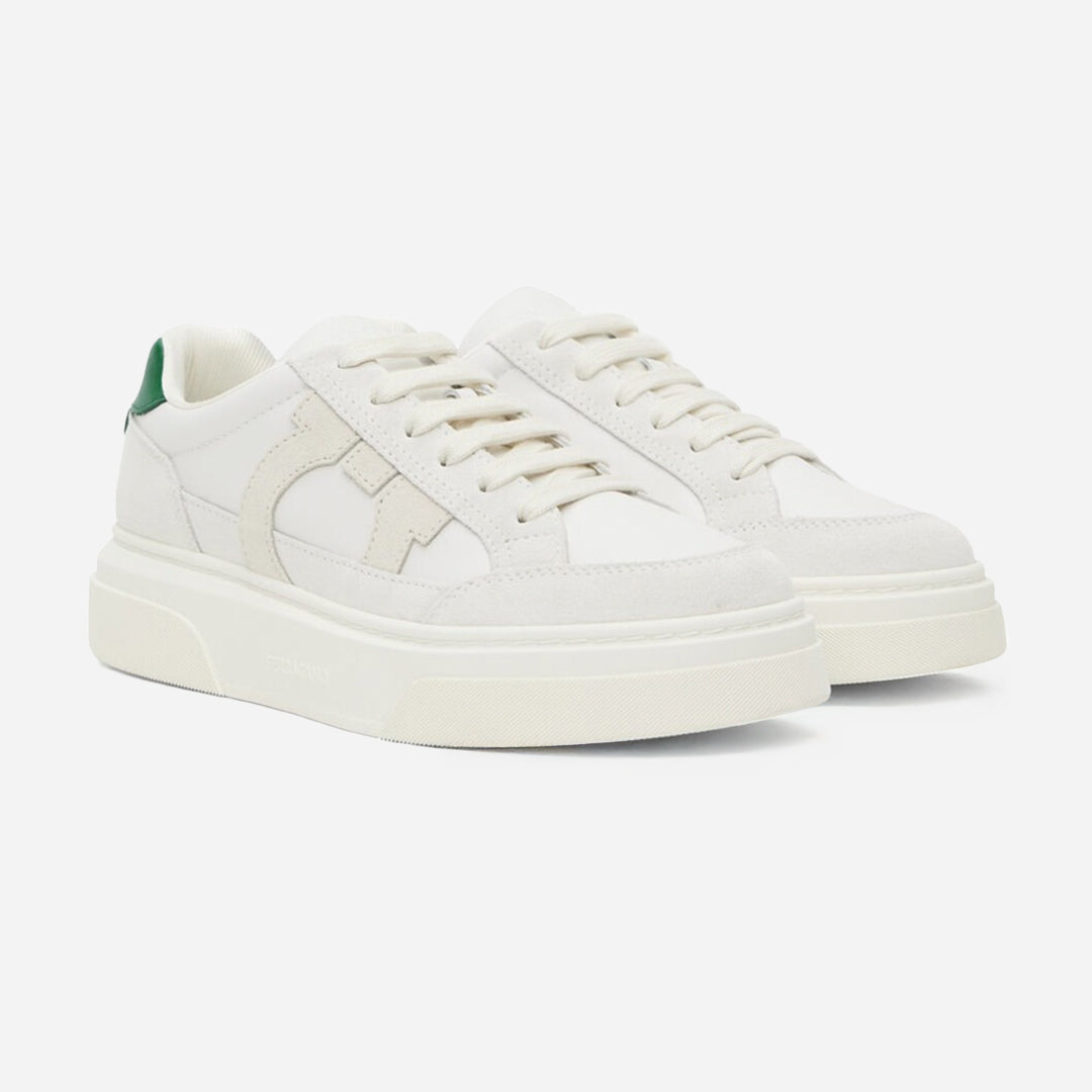 Tenis Cassina Gancini Blanco/Verde S.F.