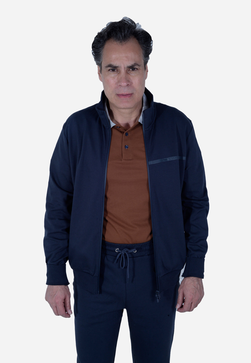 SUDADERA CHAQ+PANT HARMONT & BLAINE AZUL ALGODÓN (FRL158021168-801)