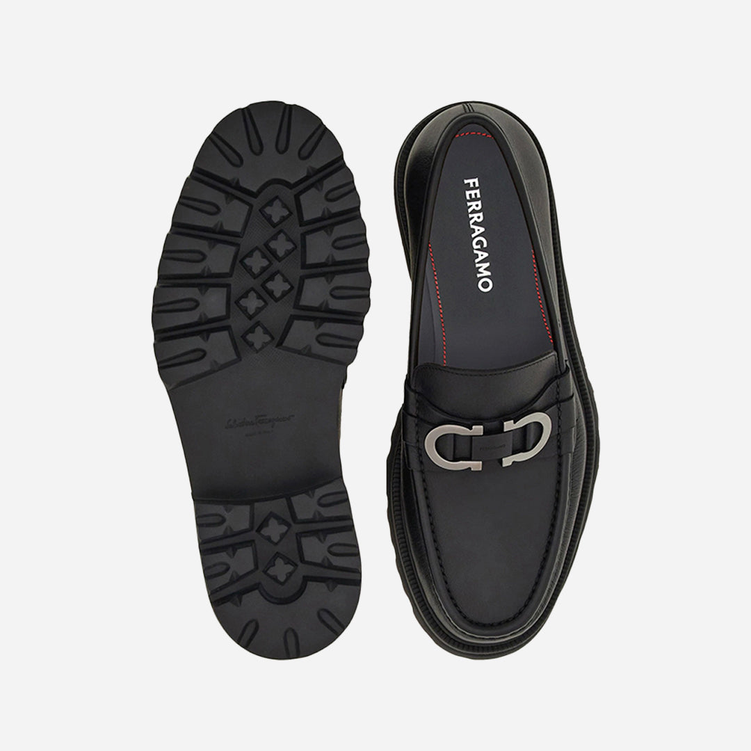 Zapato Mocasines Cocoon Gancini Negro S.F.