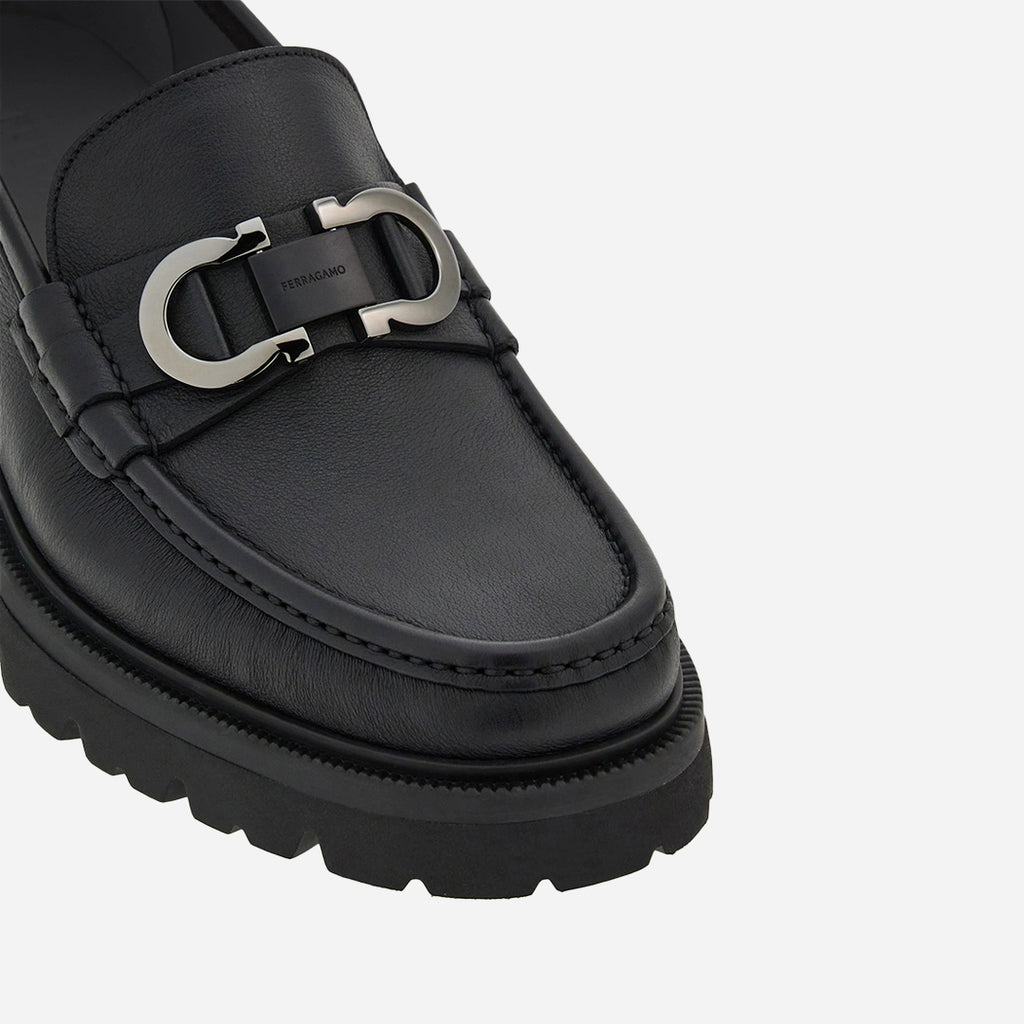 Zapato Mocasines Cocoon Gancini Negro S.F.