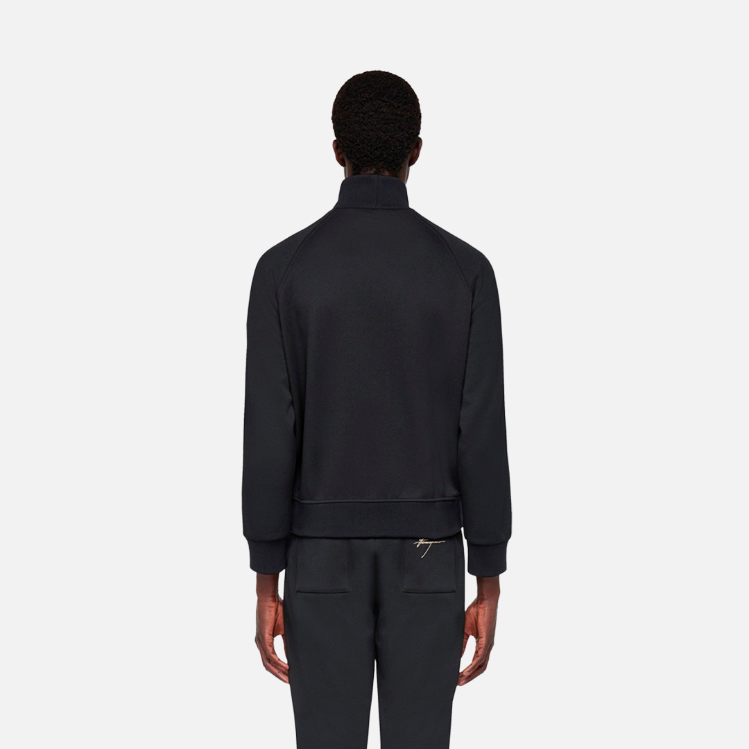 Chaqueta Negra Deportiva Hombre