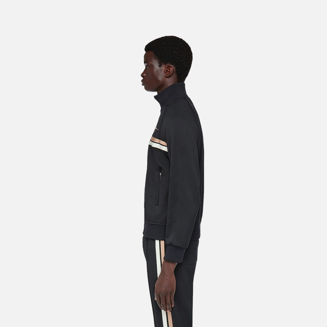 Chaqueta Negra Deportiva Hombre