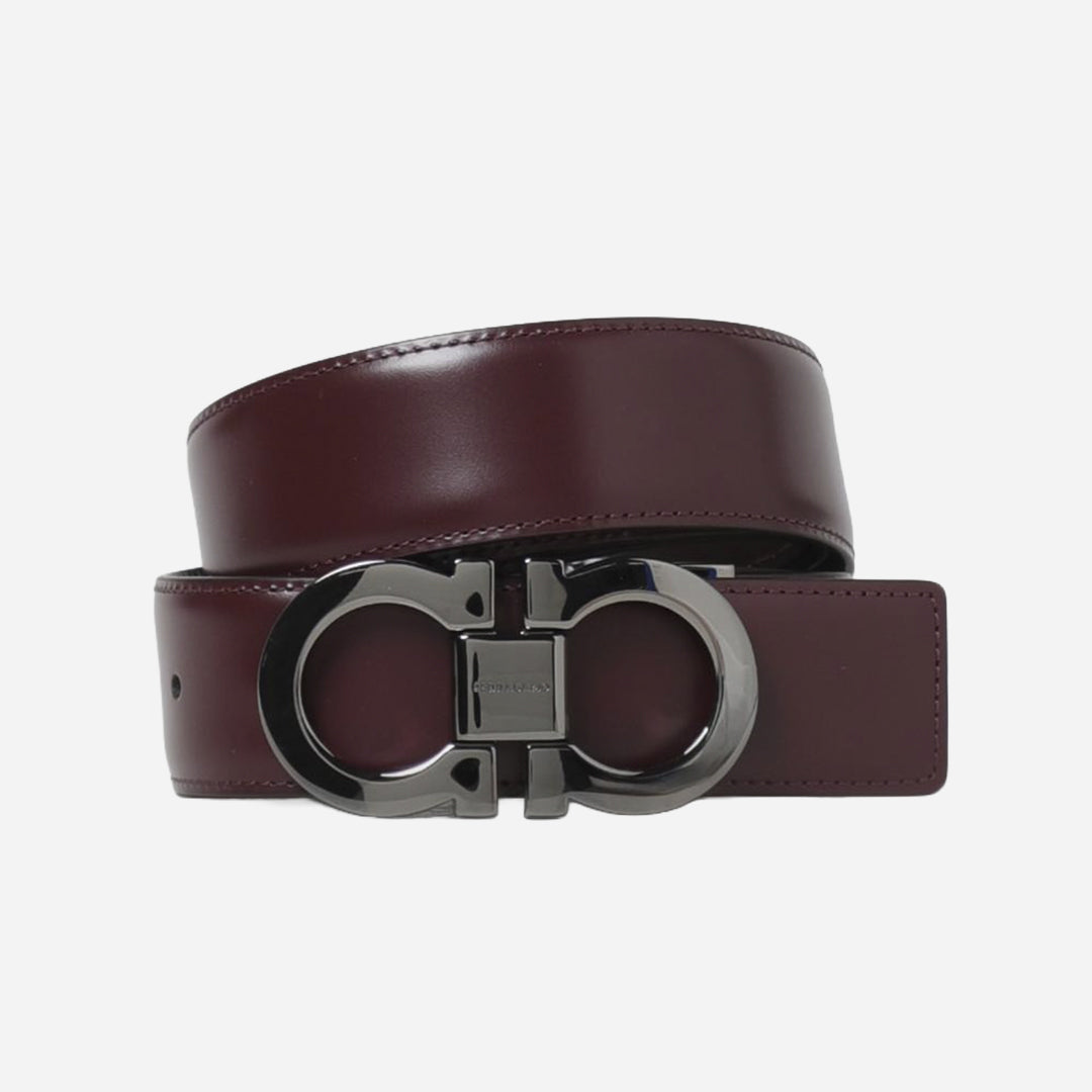 Cinturón Reversible Cafe Cuero S.F.