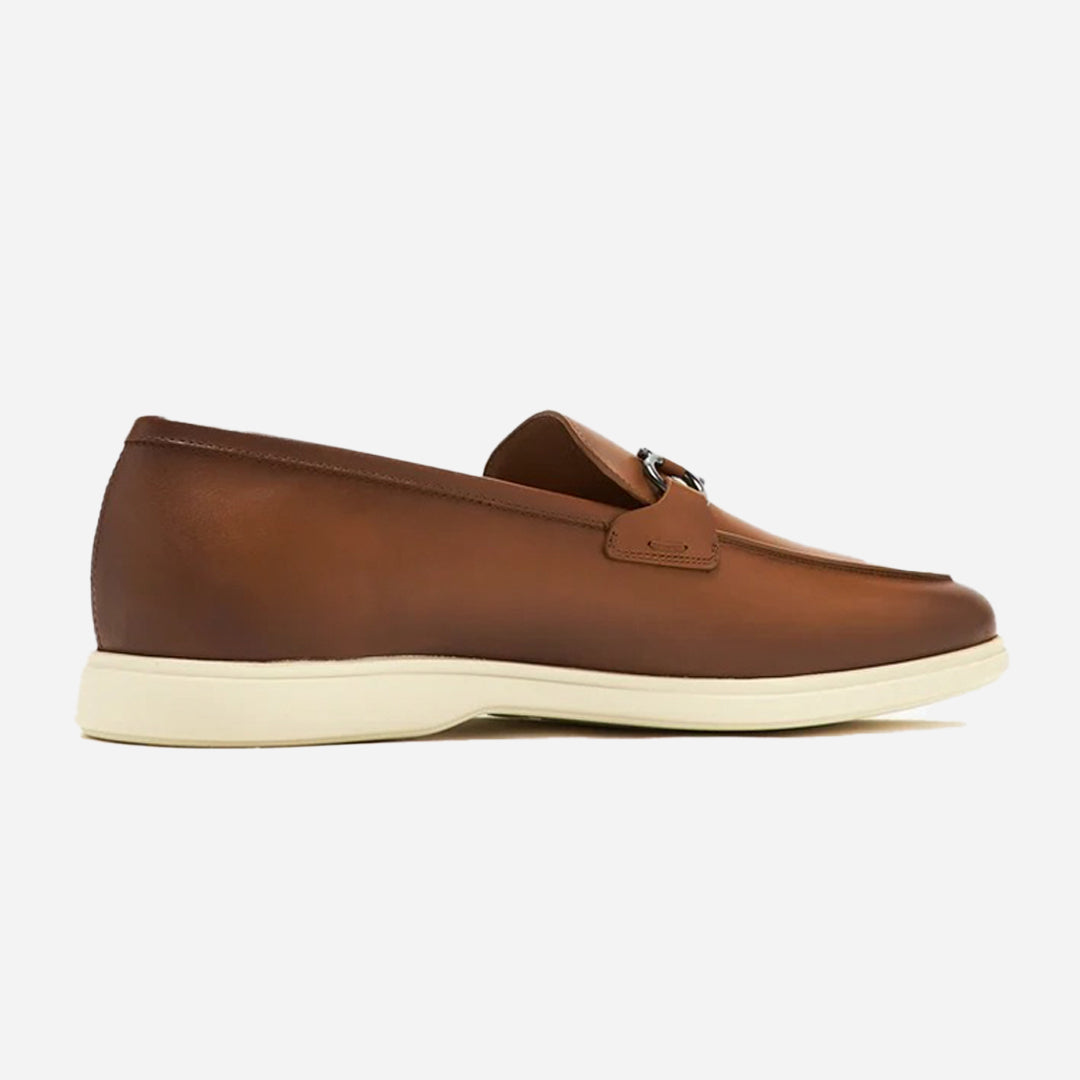 Zapato Mocasines Cosimo Gancini Café S.F.