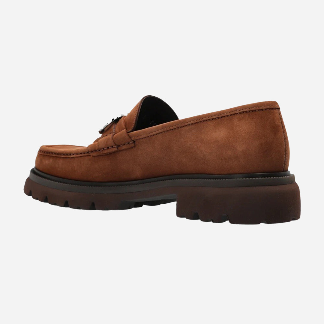 Zapatos Mocasines Gamuza Cocoon Café S.F.