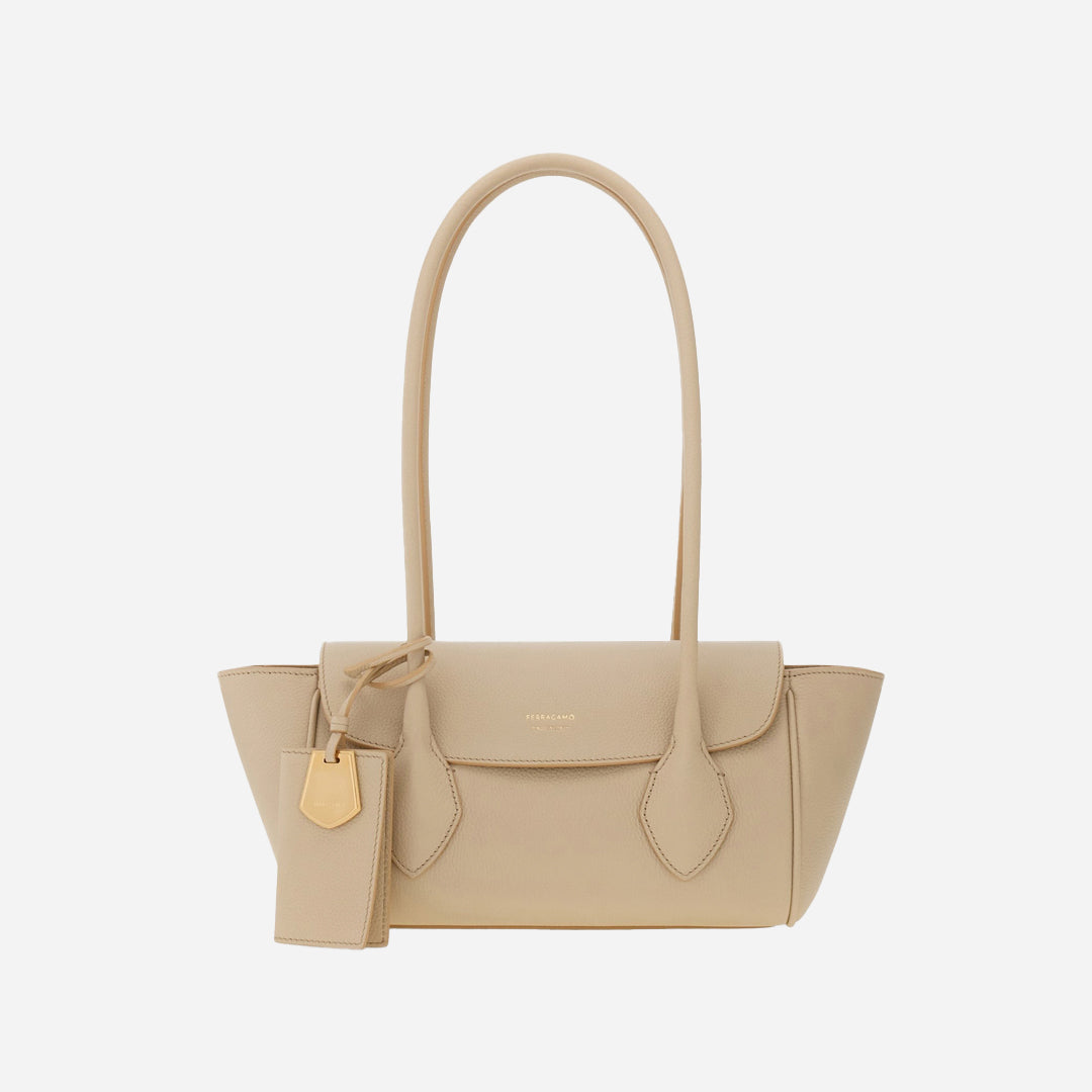 Bolso Dama Tote Beige S.F.