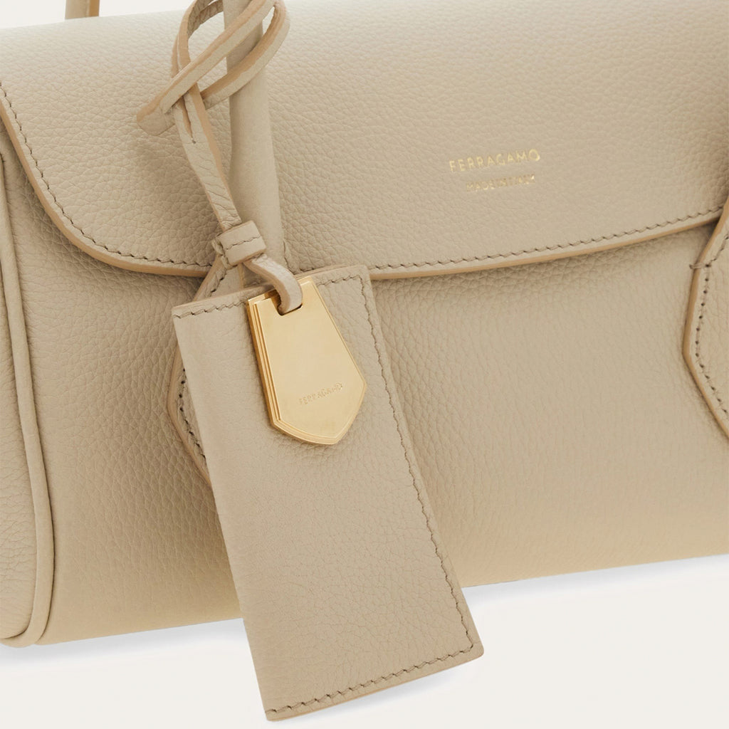 Bolso Dama Tote Beige S.F.