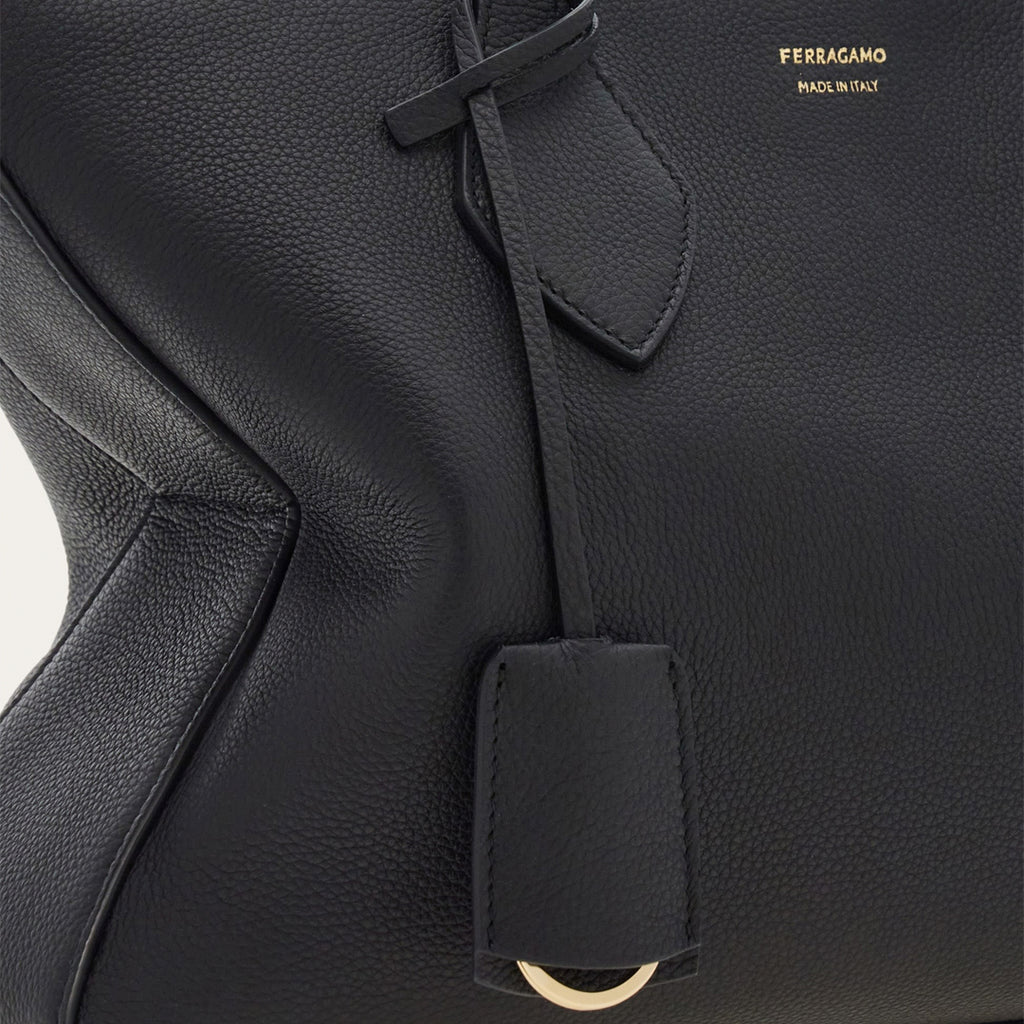 Bolso Dama Tote Star-Shaped Negro S.F.