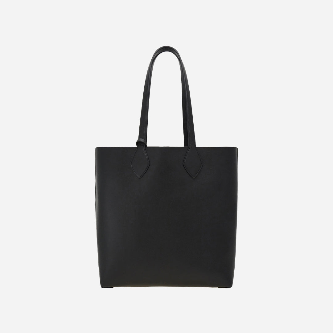 Bolso Dama Tote Reversible Negro S.F.