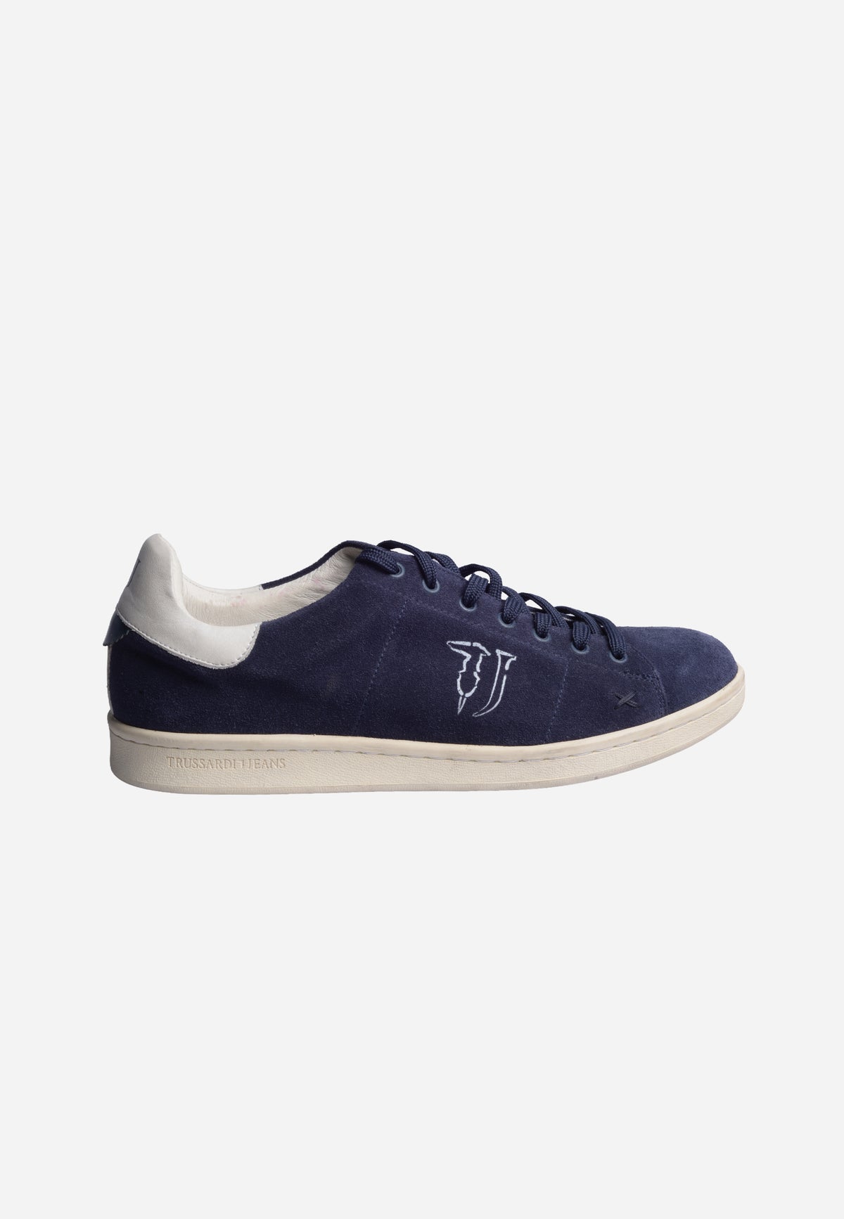 Tenis Casuales De Gamuza Azul Marino T.