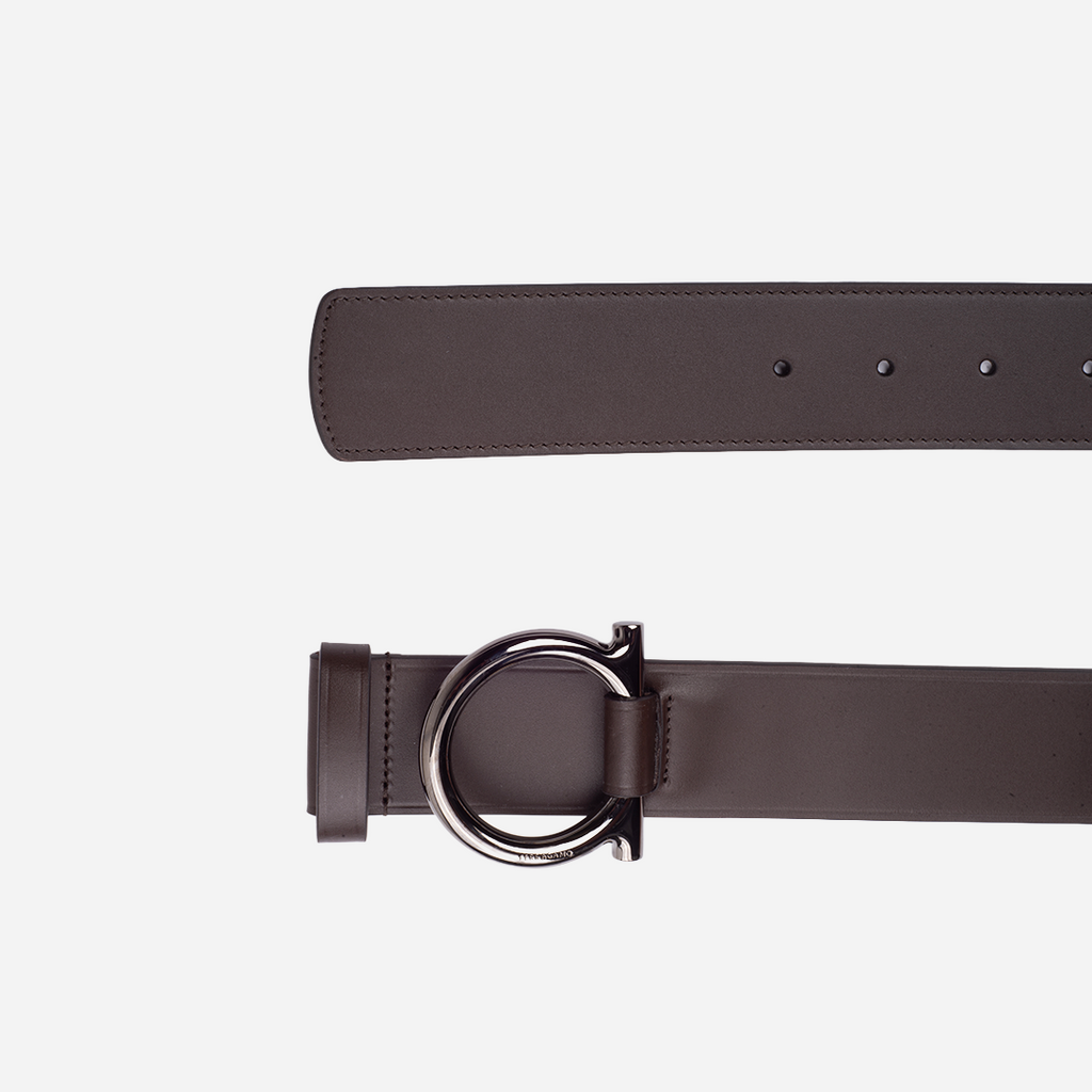 Cinturón Gancini Ajustable Marrón S.F.