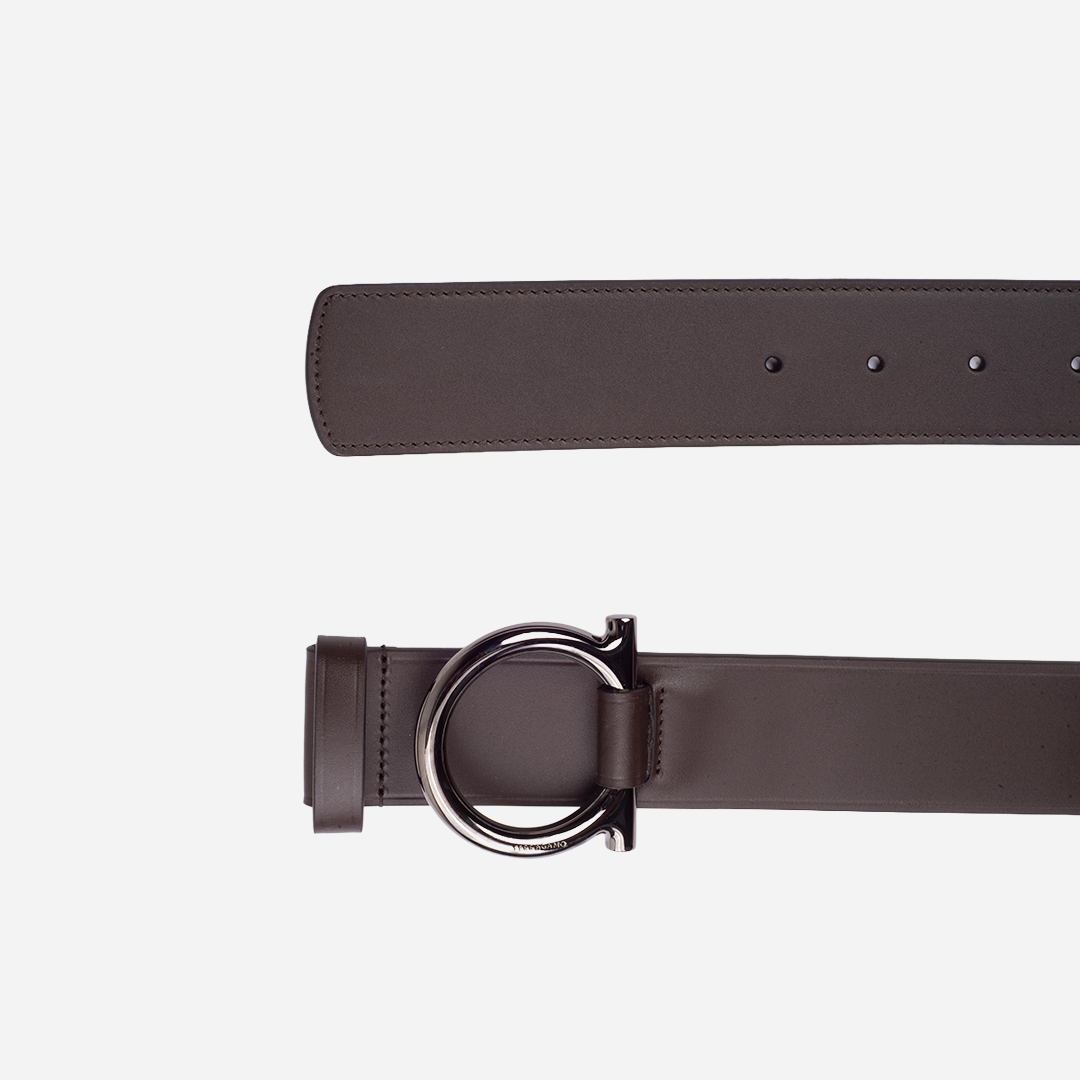 Cinturón Gancini Ajustable Marrón S.F.