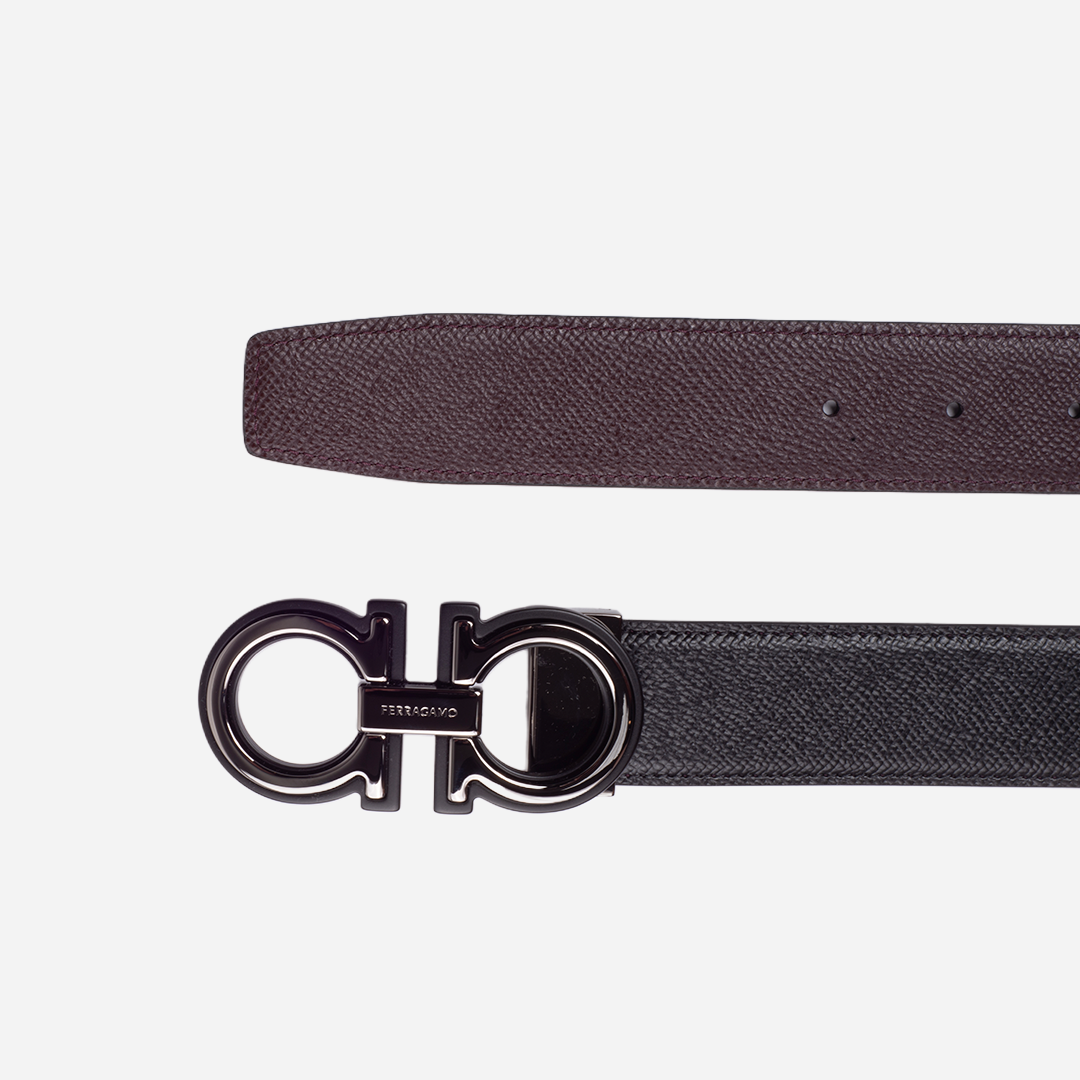 Cinturón Reversible/Ajustable Gancini S.F.