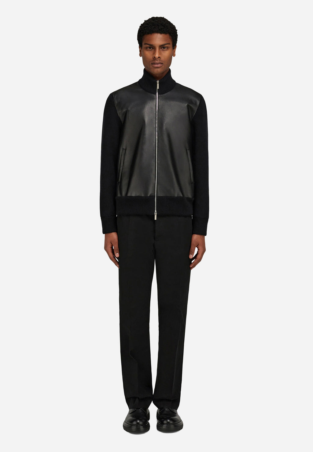 Chaqueta Bomber Negra S.F.