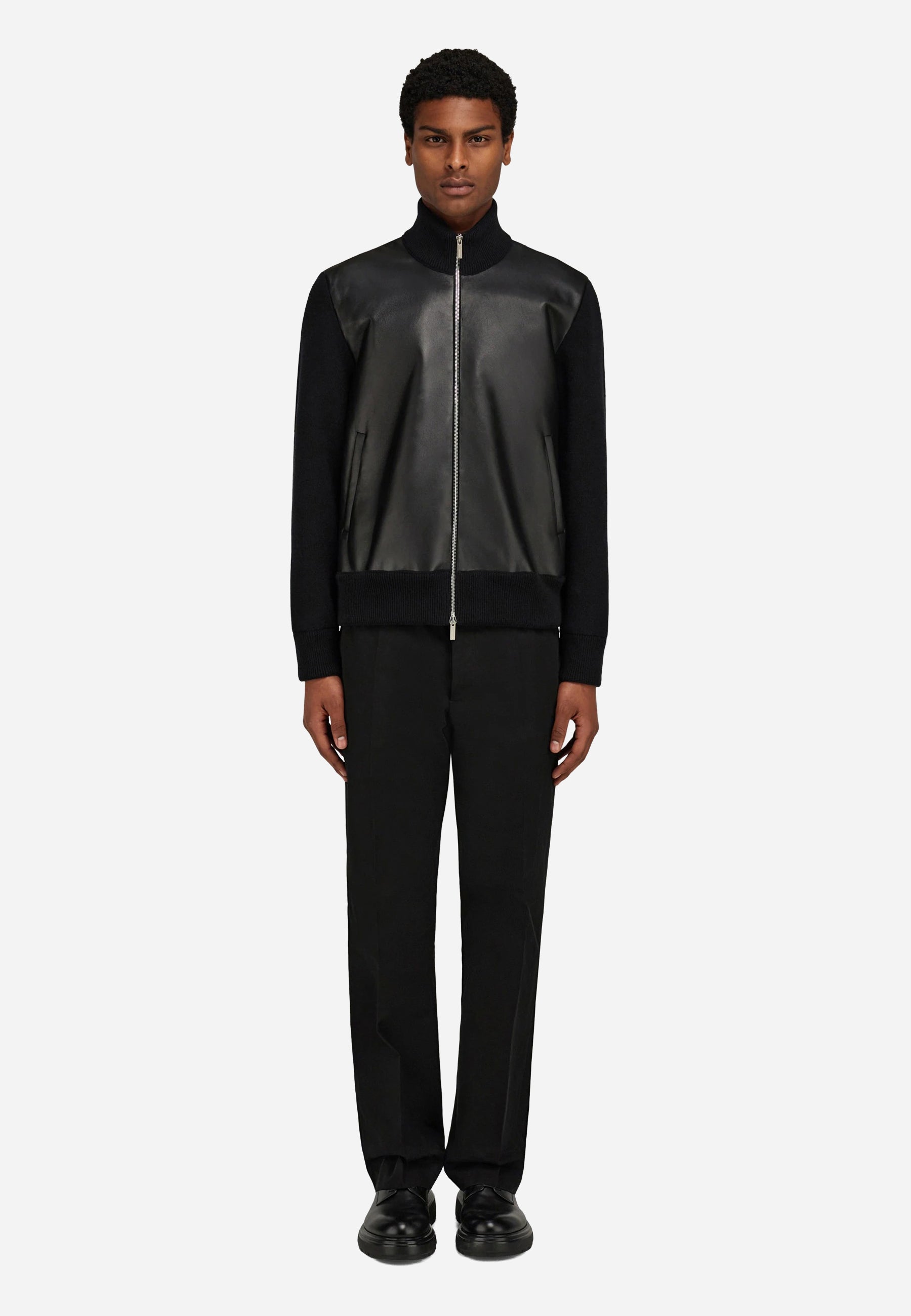 Chaqueta Bomber Negra S.F.