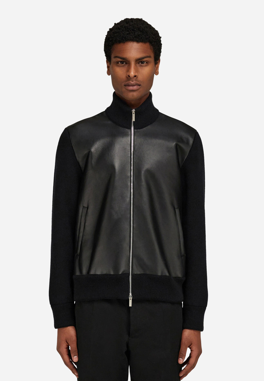 Chaqueta Bomber Negra S.F.