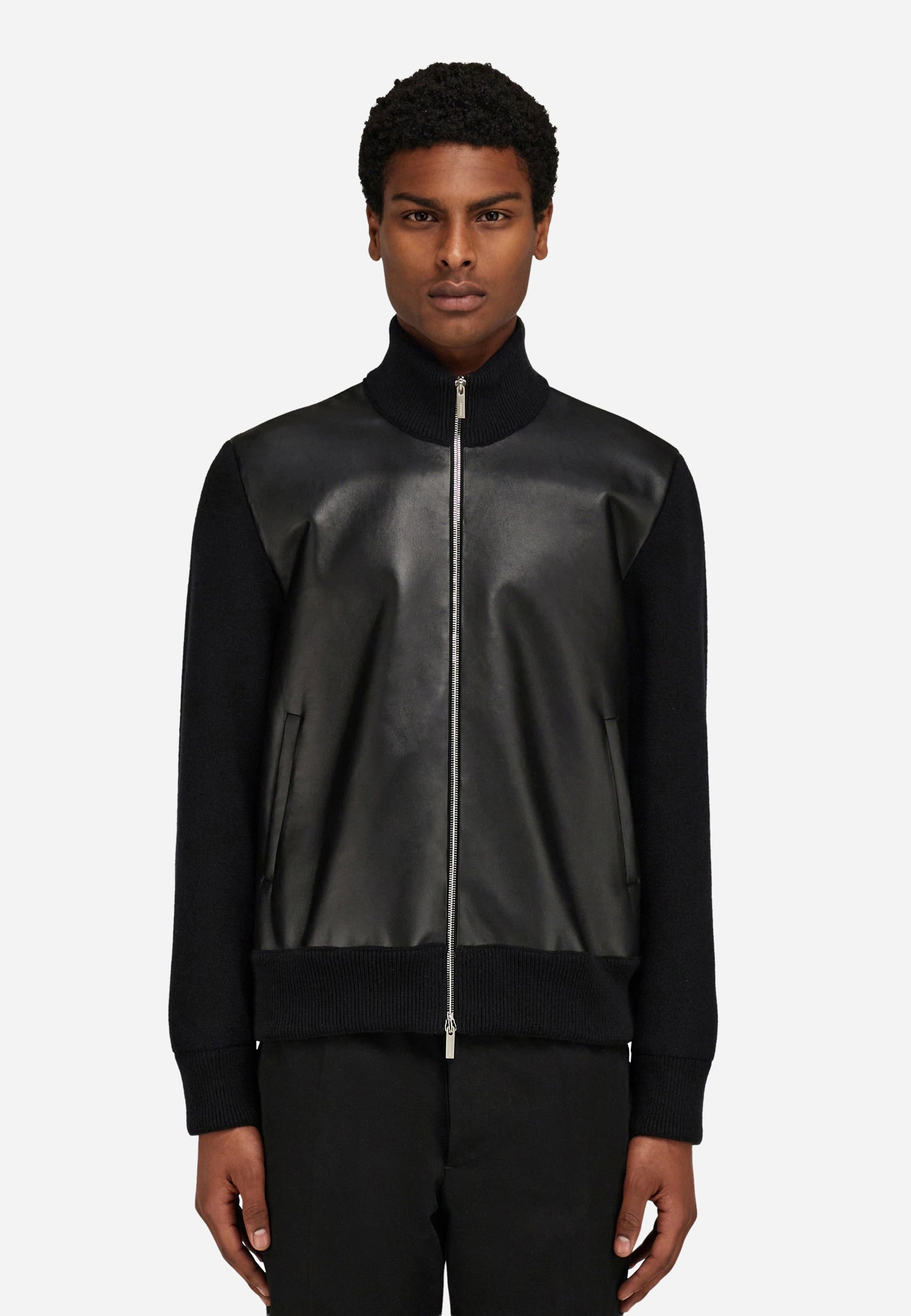 Chaqueta Bomber Negra S.F.