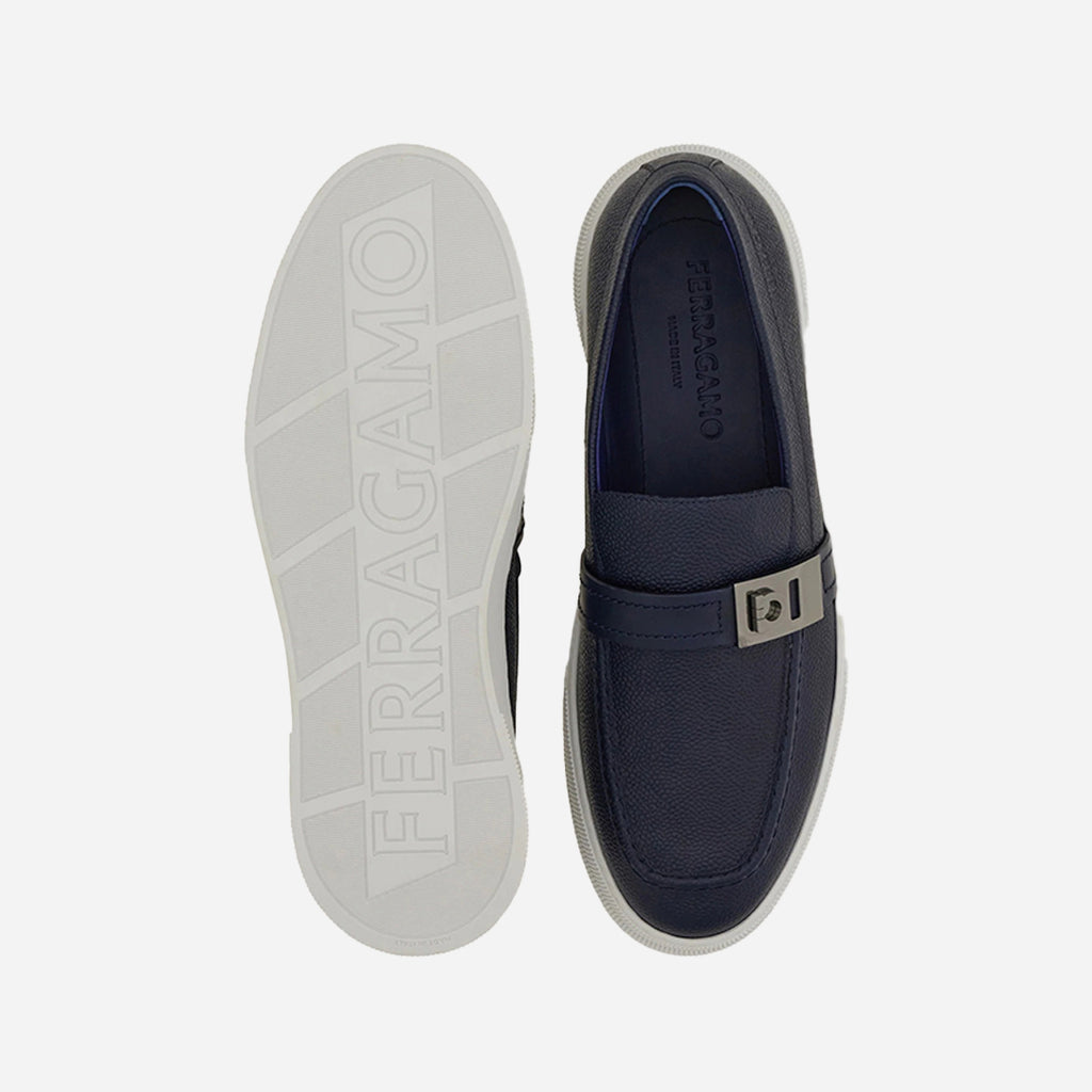 Zapato Híbrido Hebilla Hug Azul Marino S.F.