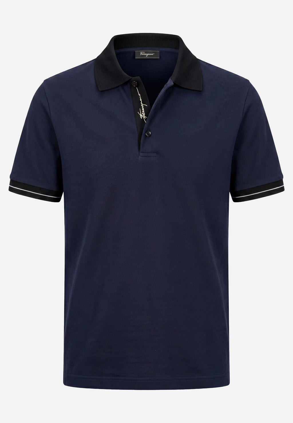 Camiseta Polo Navy Hombre S.F.