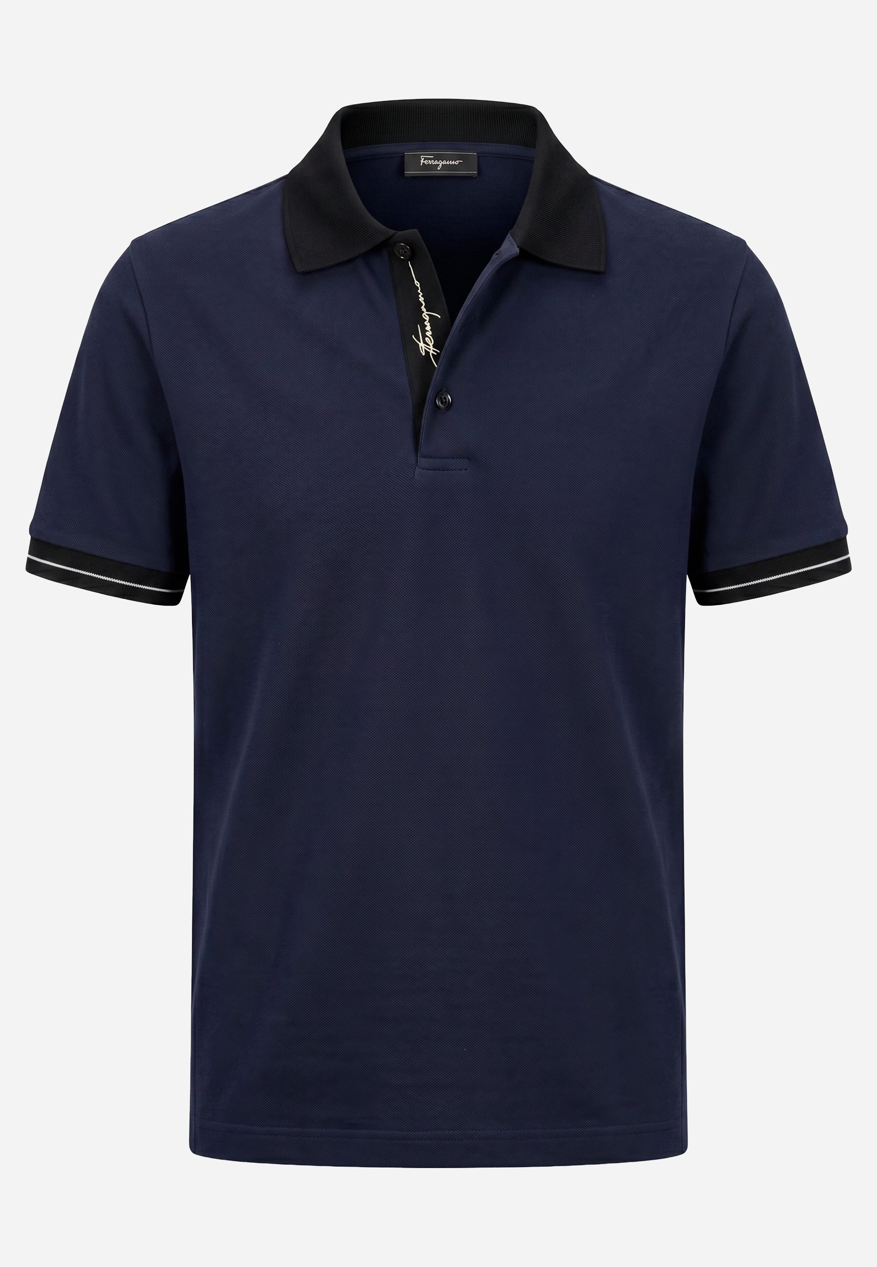Camiseta Polo Navy Hombre S.F.