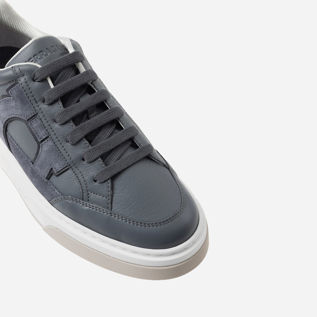 Tenis Cassina Gancini Gris Oscuro S.F.