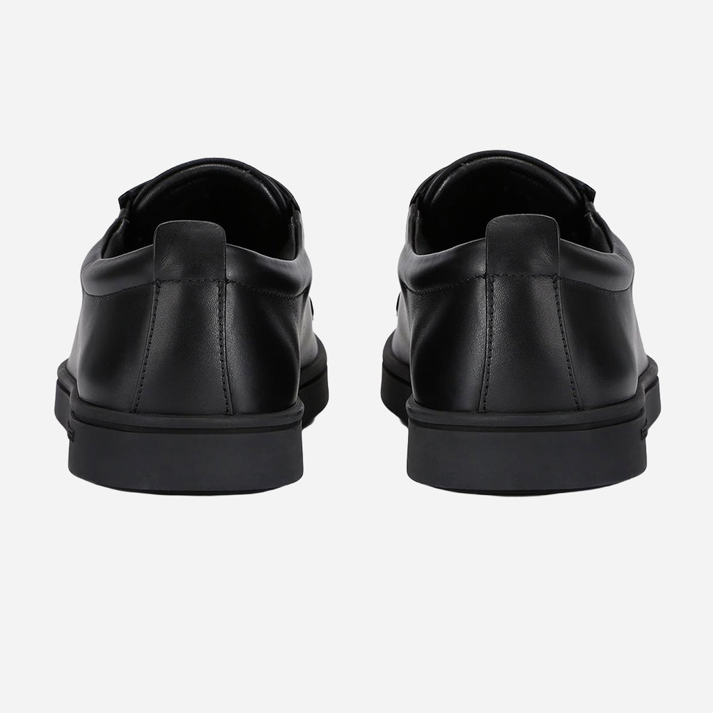 Zapato Negro Slip on Derby S.F.