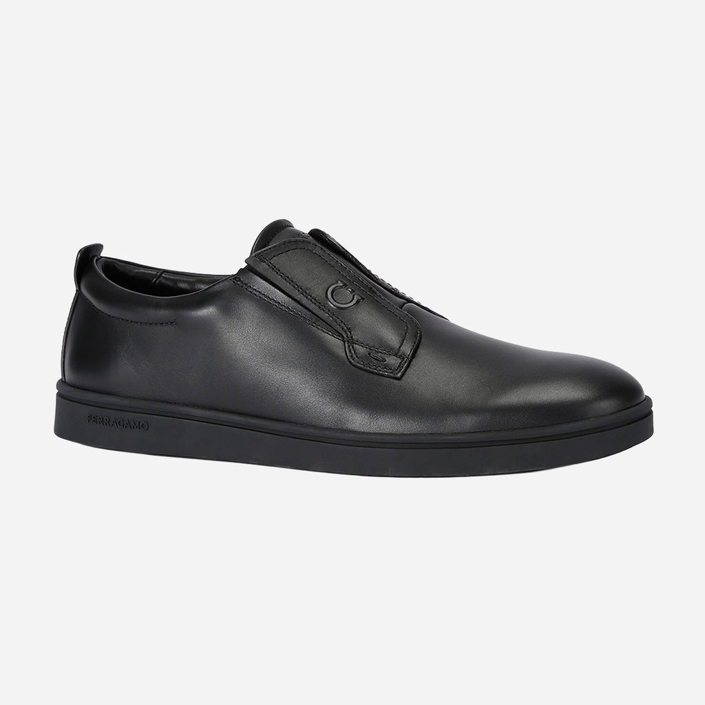 Zapato Negro Slip on Derby S.F.
