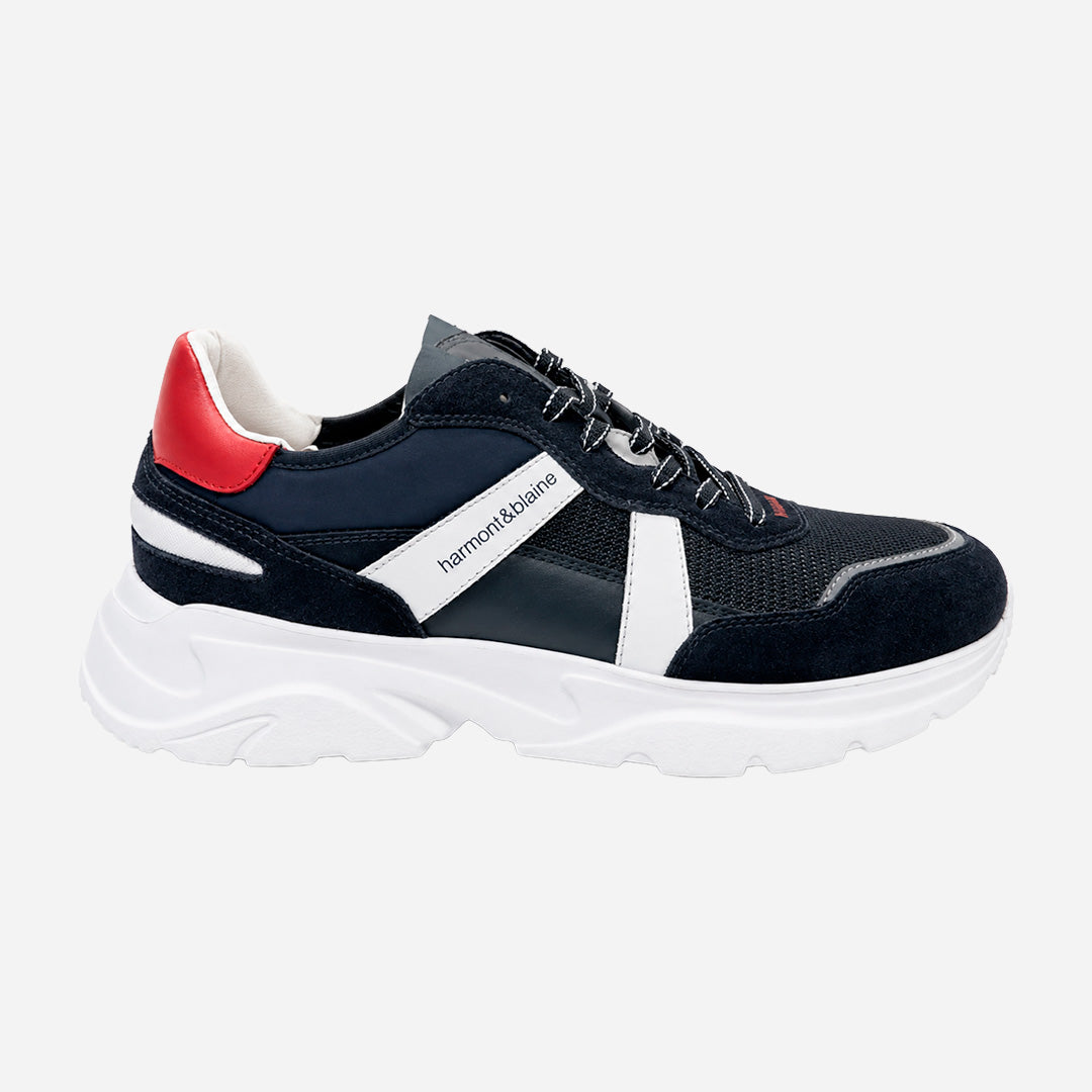 Tenis Azul Profundo Hombre H&B.