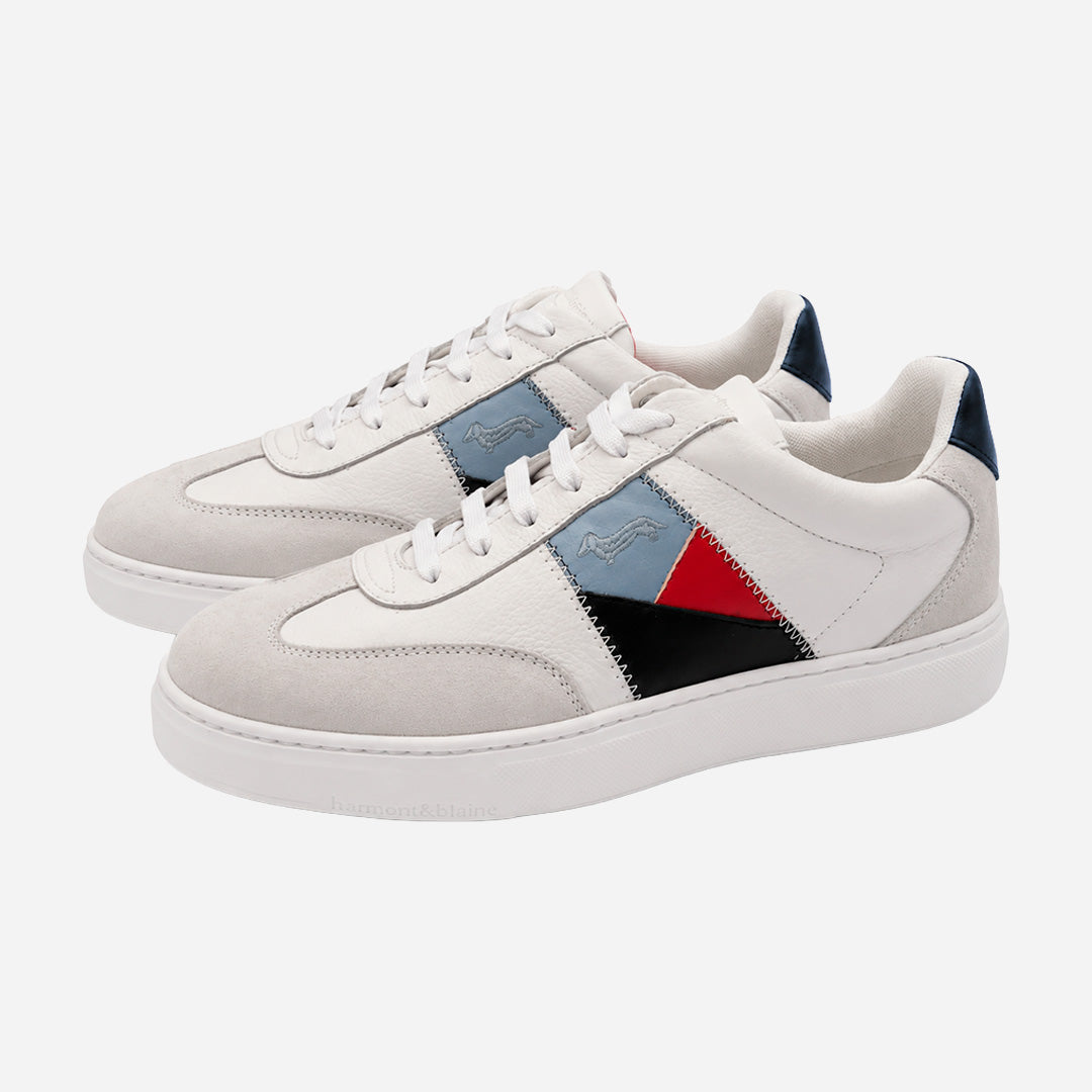 Tenis Blancos Hombre H&B.
