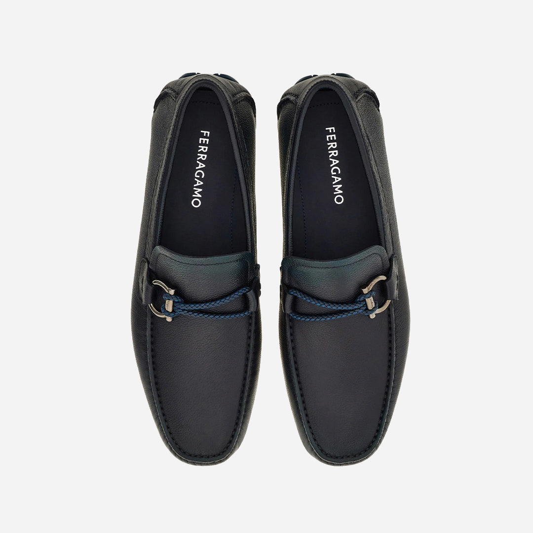 Zapato Mocasines Driver Front Azul Titanio S.F.