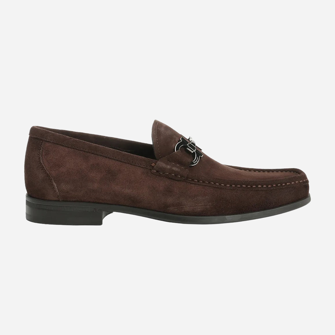 Zapato Mocasines Grandioso Gamuzado Marrón S.F.