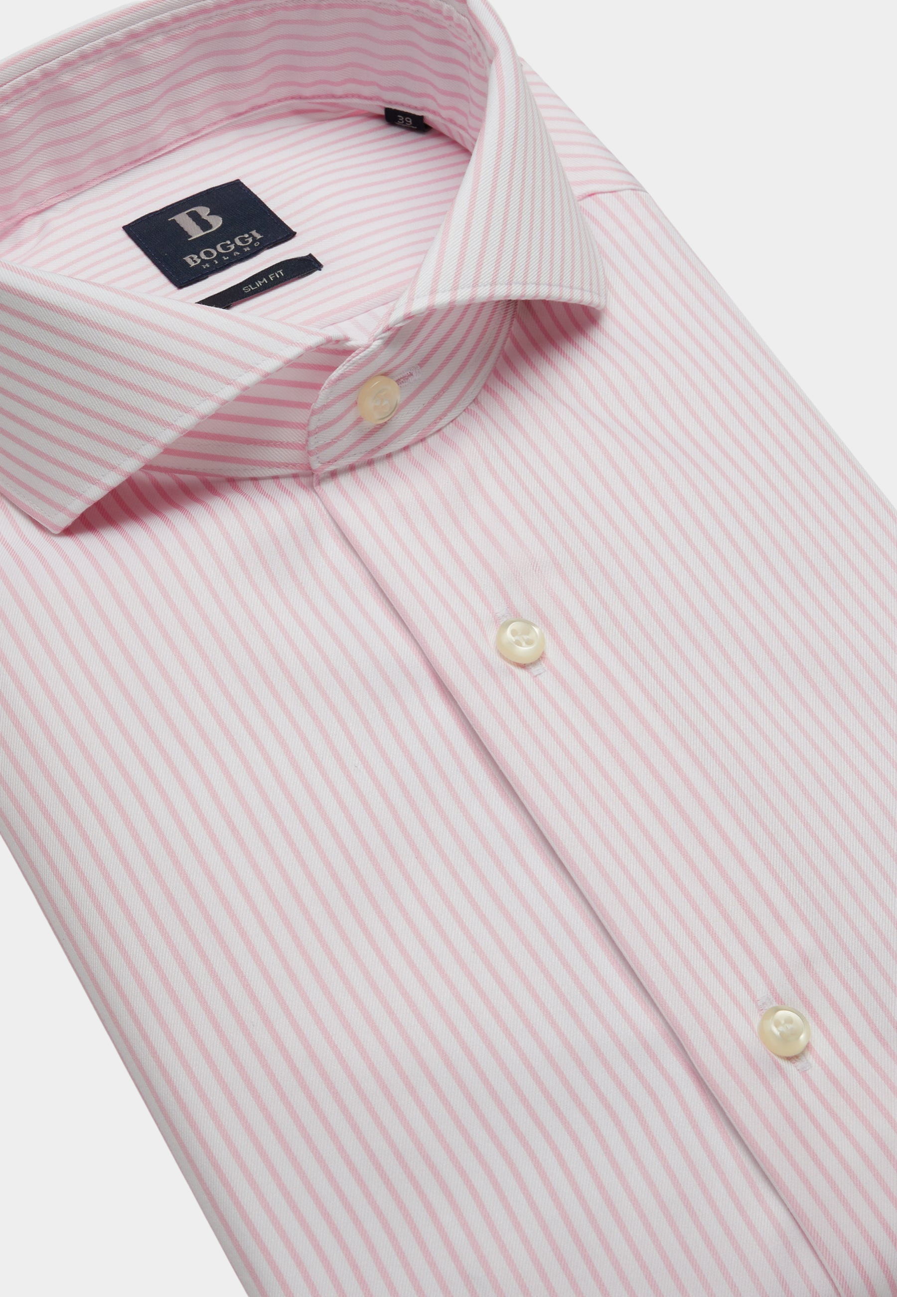 Camisa Clasic Rosada con Mircrorayas