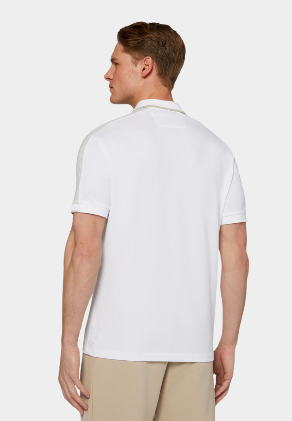 CAMISETA POLO BOGGI BLANCO ALG + PL+ ELAS