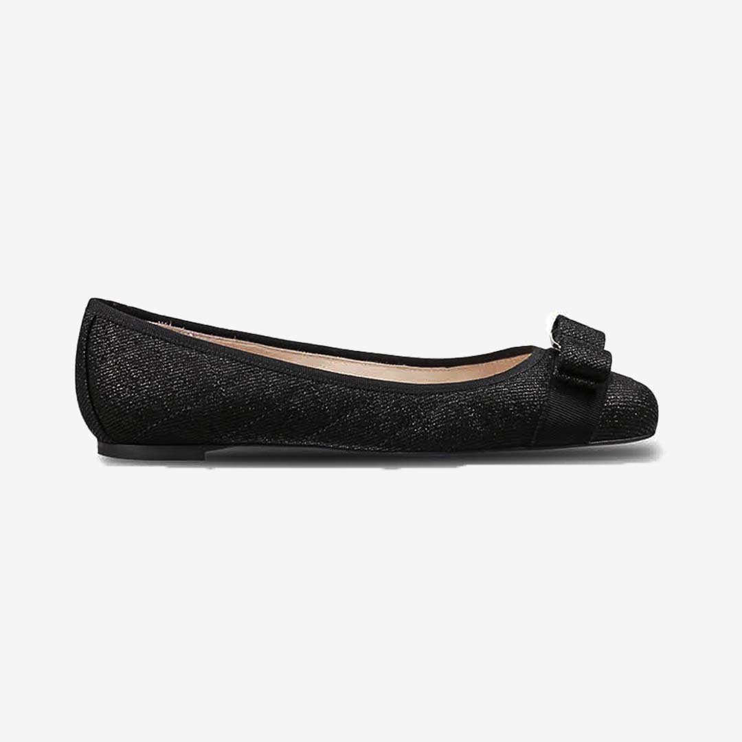 ZAPATO FERRAGAMO DAMA NEGRO (645468-VARINA Q)