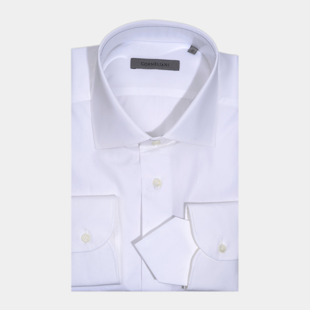 CAMISA CORNELIANI BLANCO ALGODON (92P600-3811620-028)