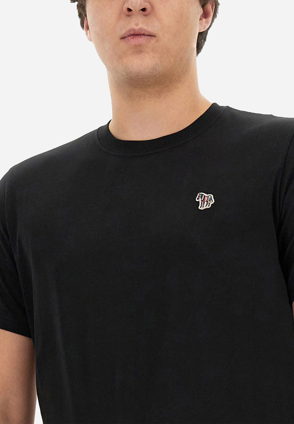 CAMISETA-TSHIRT PAUL SMITH NEGRO ALGODON (M2R-011R-KZEBRA-79)