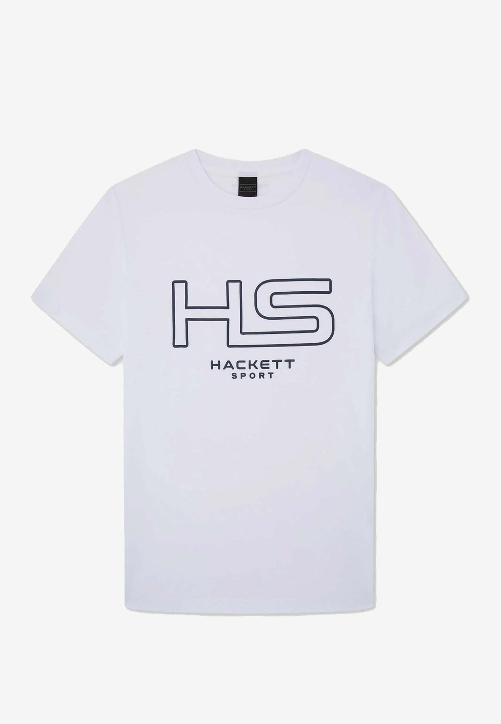 CAMISETA-TSHIRT HACKETT LONDON BLANCO ALGODON (HM500804-800)