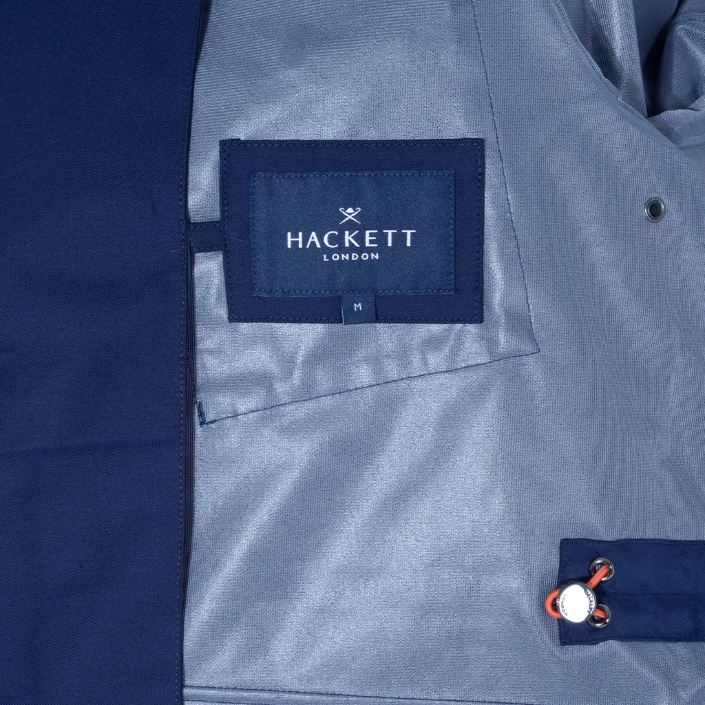 CHAQUETA HACKETT LONDON AZUL POLI + LANA (HM403079-595)