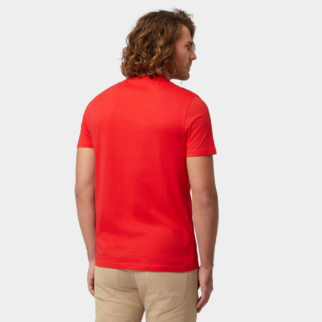 CAMISETA T-SHIRT HARMOT&BLAINE ROJO ALGODÓN (INL001021223-510)