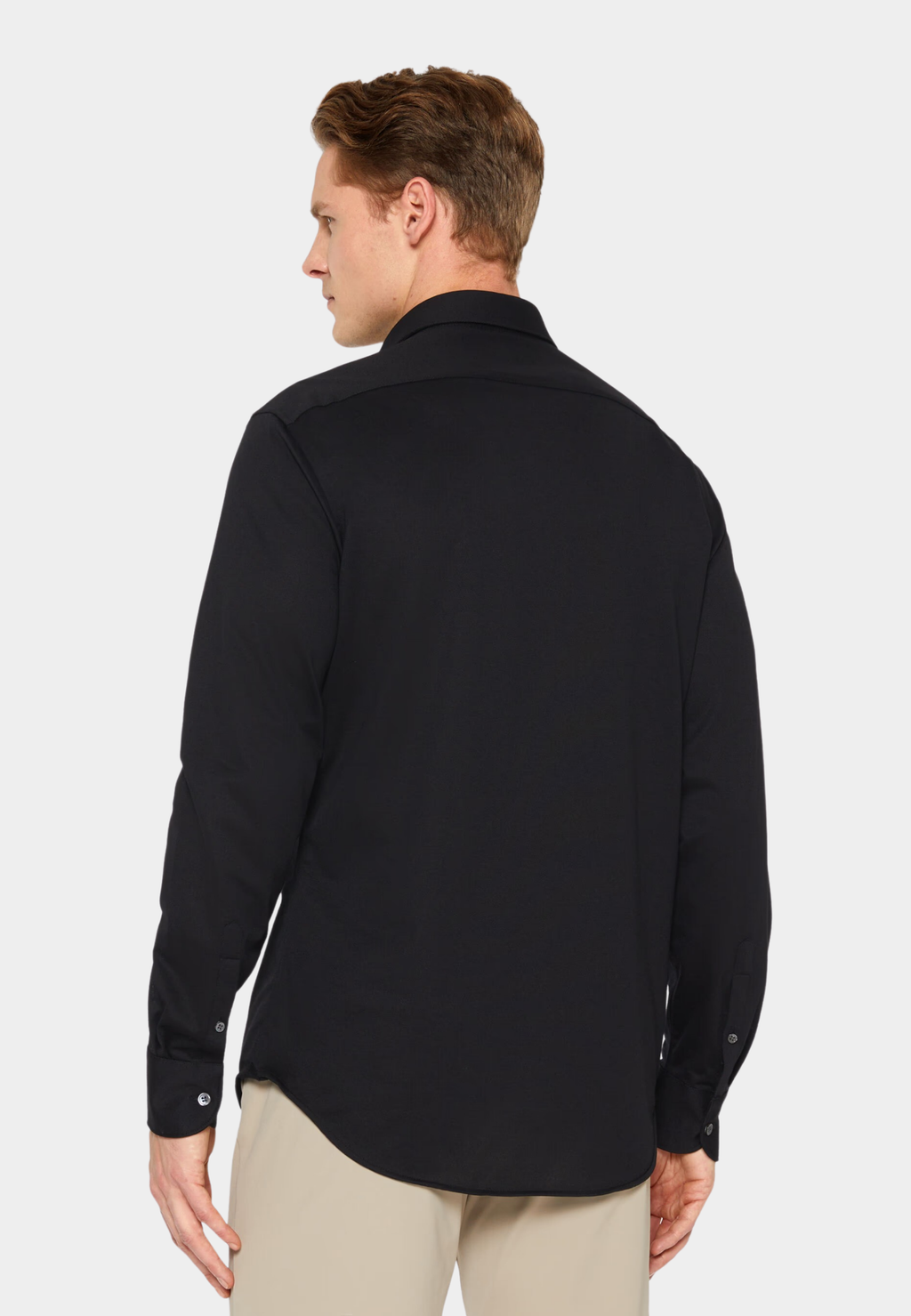 CAMISA SPORT BOGGI NEGRO ALG + POLIE