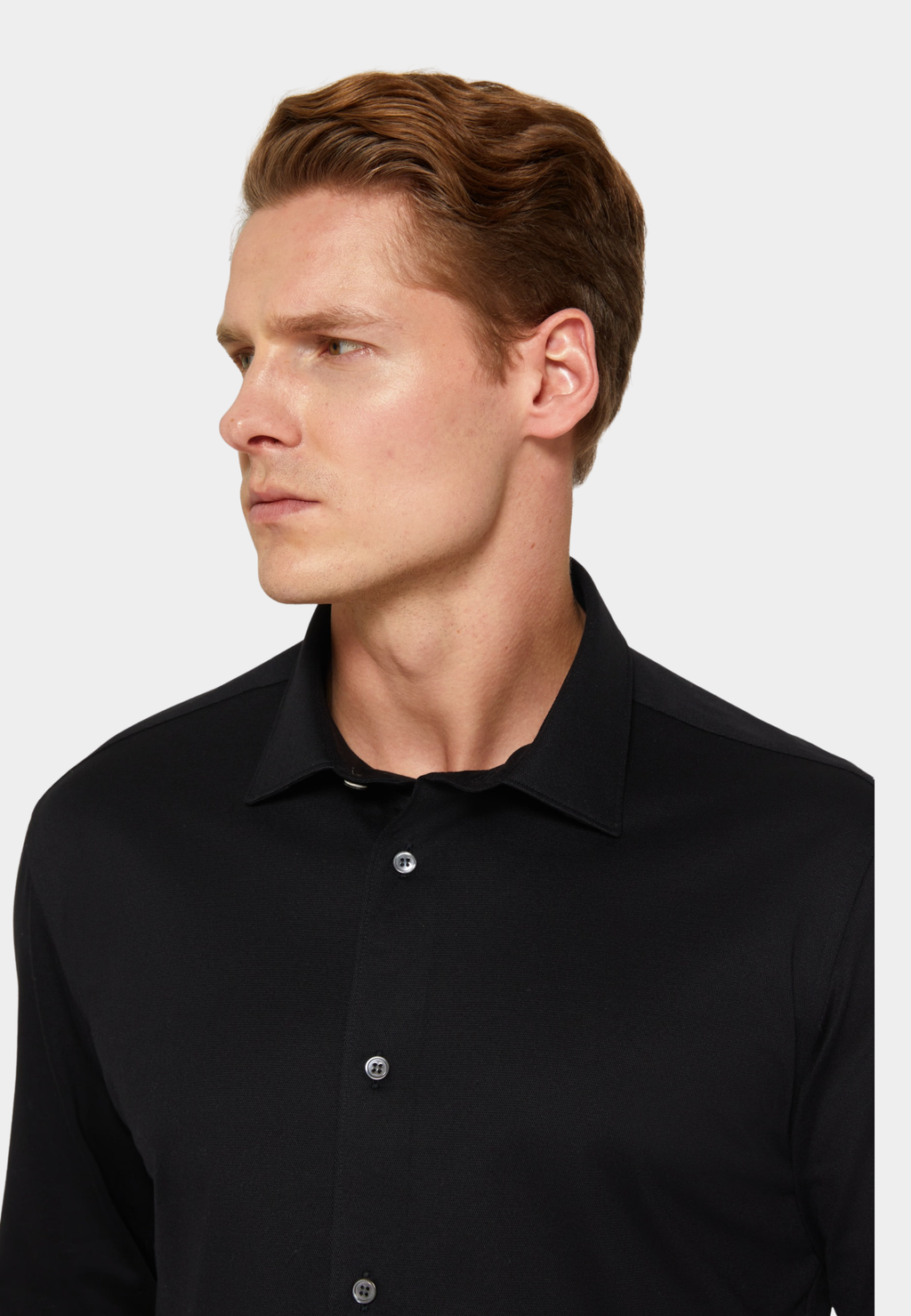 CAMISA SPORT BOGGI NEGRO ALG + POLIE