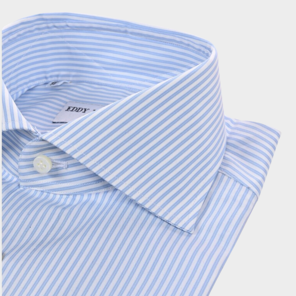 CAMISA EDDY MONETTI AZUL RYS ALGODON (331-1 FRANCESE)