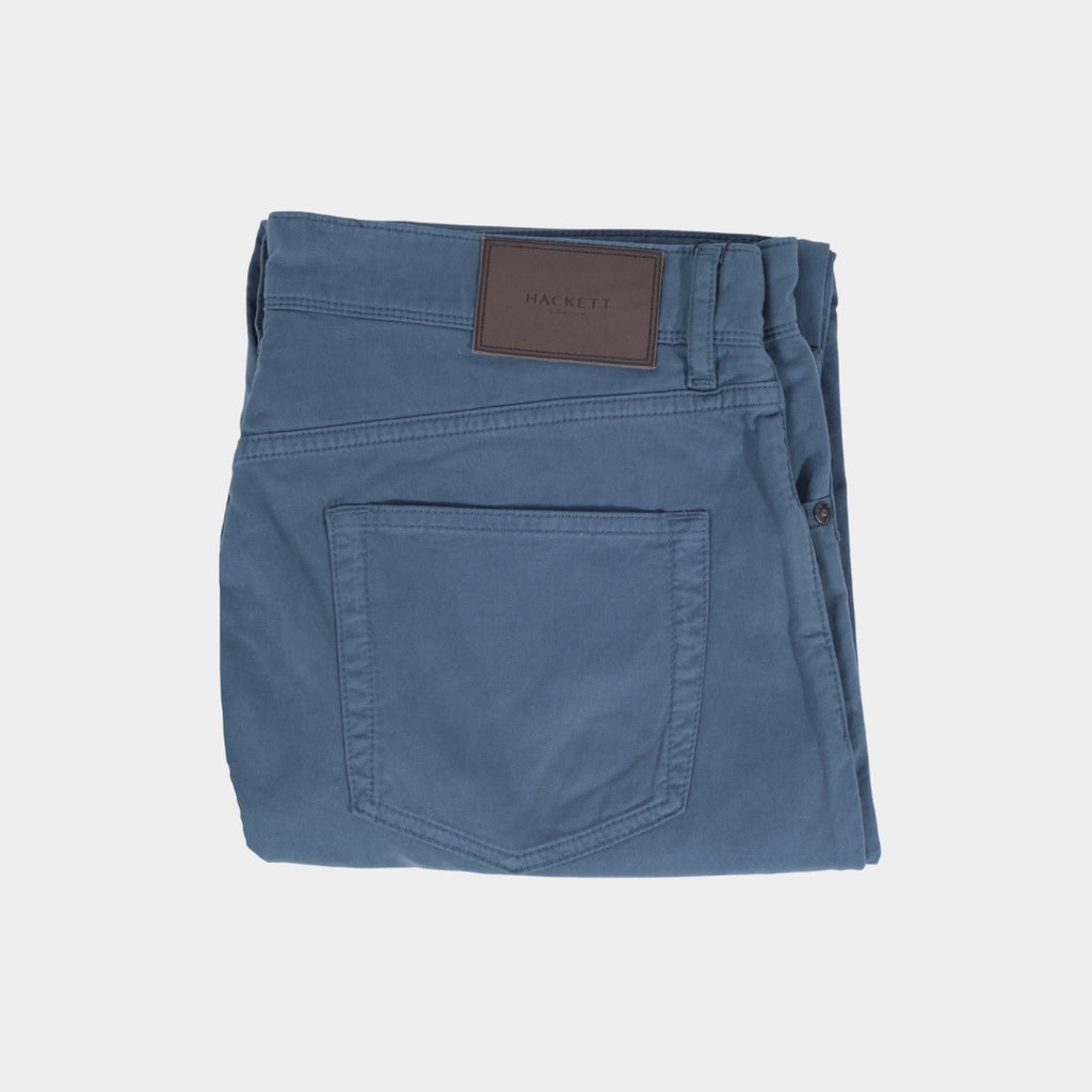 PANTALON HACKETT AZUL 99% COTTON, 1% ELASTANE
