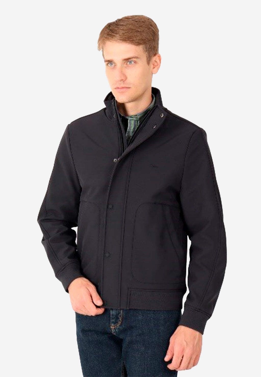 CHAQUETA HARMONT & BLAINE NEGRO POLI (K0M2330406070)